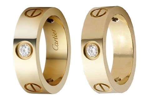 dupe cartier rings|cartier love ring with diamonds.